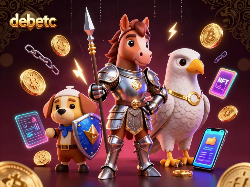Engage with debetc's exciting gaming experience in a vibrant casino landscape filled with crypto elements.