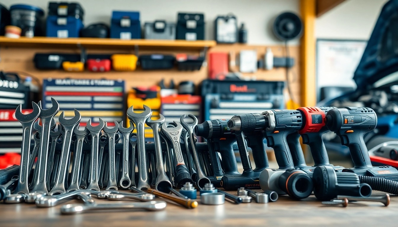 Officina completa e funzionale con banco sega Bosch