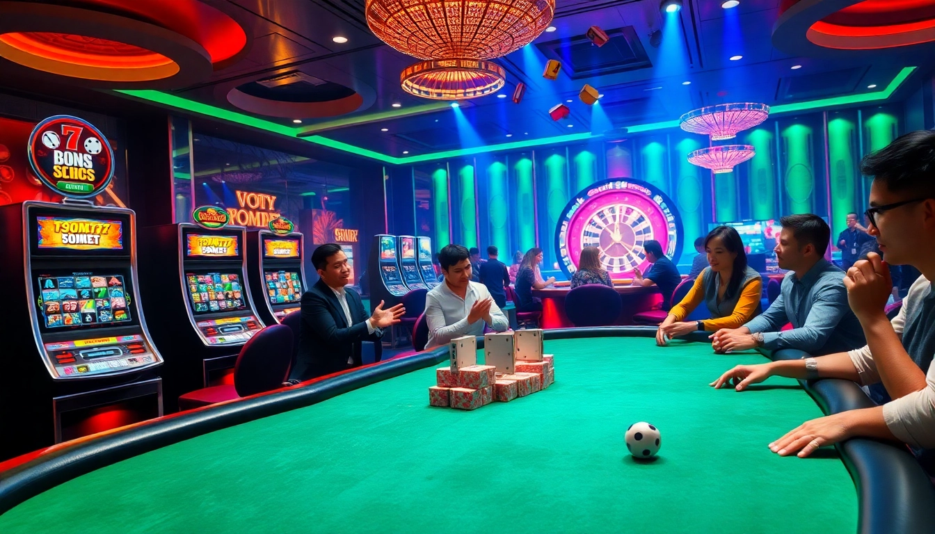 Exciting high-stakes poker scene at https://789winjj.com/ showcasing strategic gameplay.