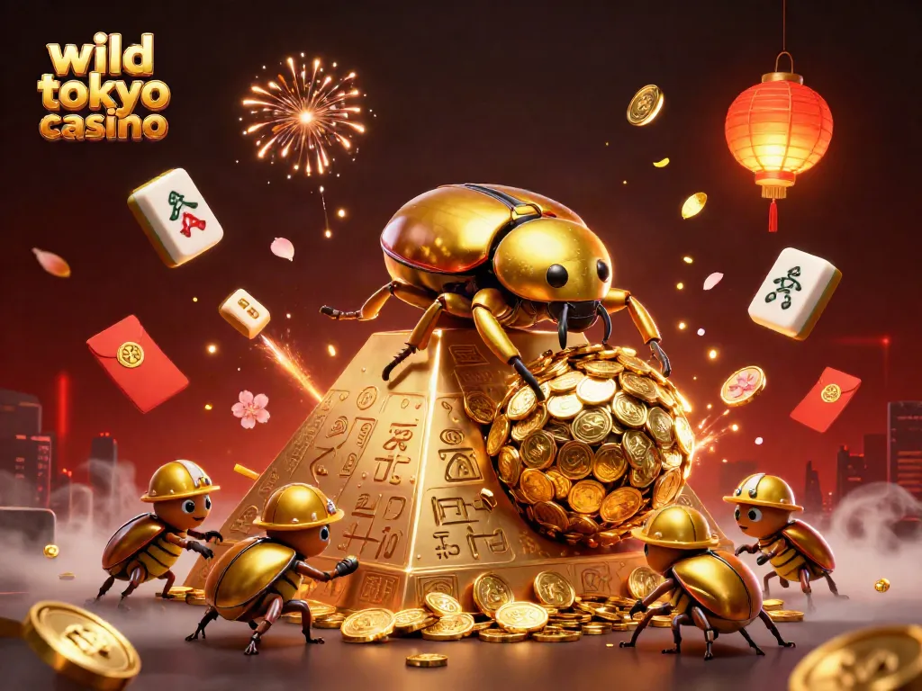 Engage with the wild tokyo casino experience featuring bold characters and vibrant casino elements.