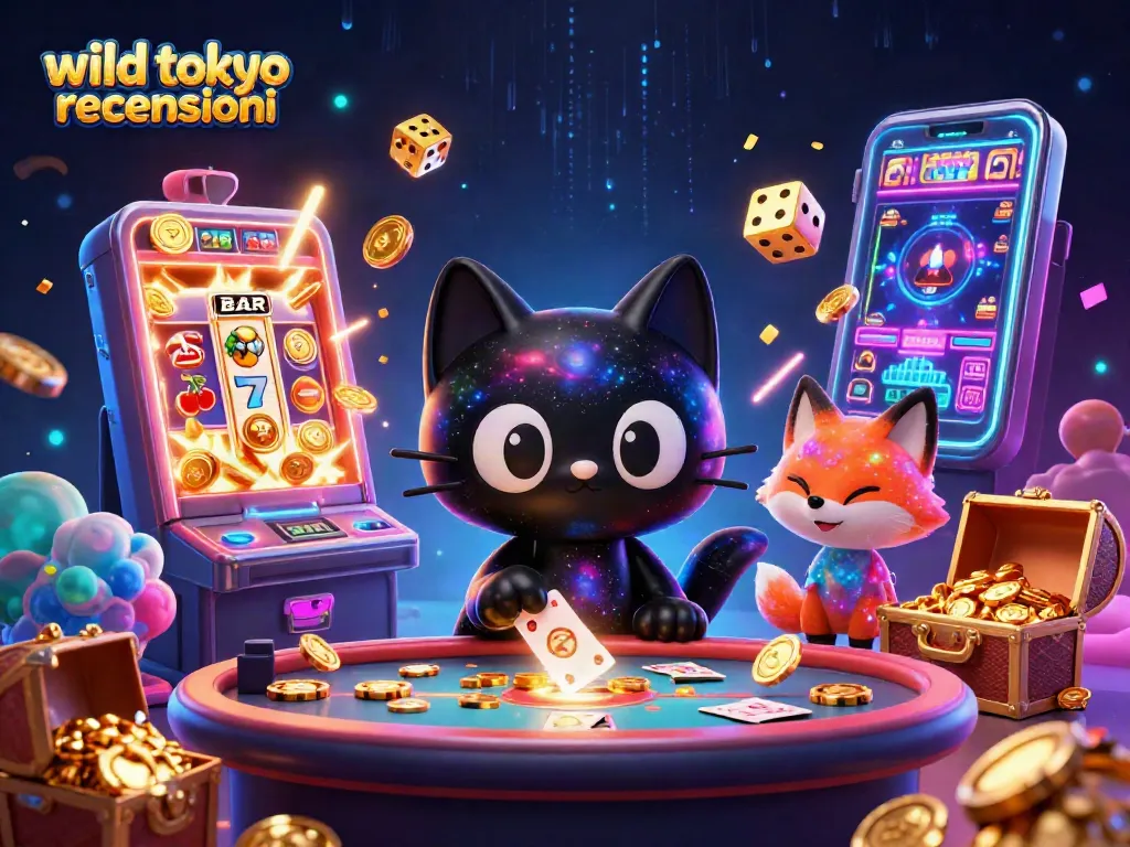 Immerse in the wild tokyo recensioni casino world where cosmic creatures gather at a vibrant slot table.