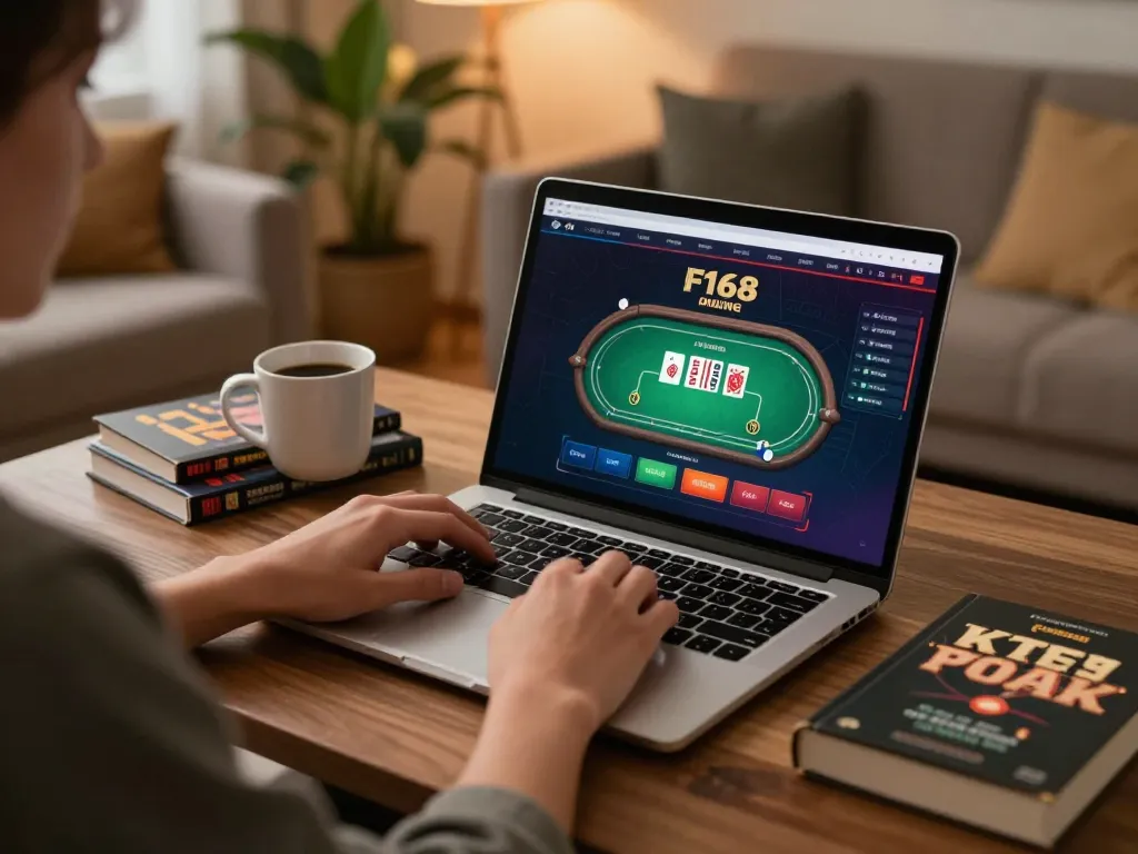 Engaging with F168 online casino setup for strategic betting and gameplay.