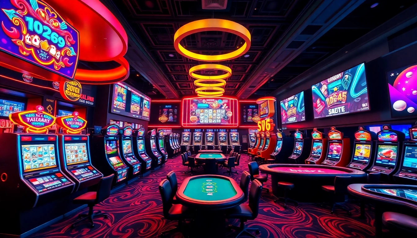 Exciting online gaming scene at SV 66 featuring diverse games and vibrant visuals.