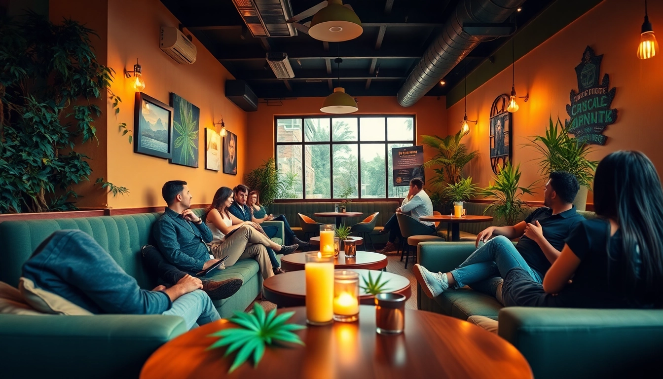 Profiter de l'ambiance du Club Cannabis Lloret De Mar avec des amis dans un cadre relaxant.