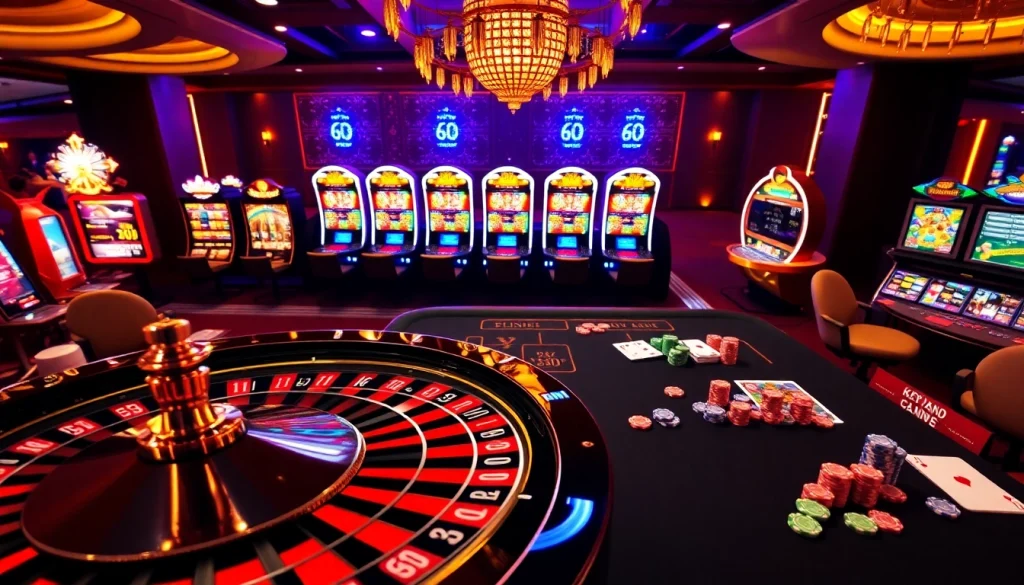 Experience the thrill of GK 88 slots and casino games in a vibrant casino atmosphere.
